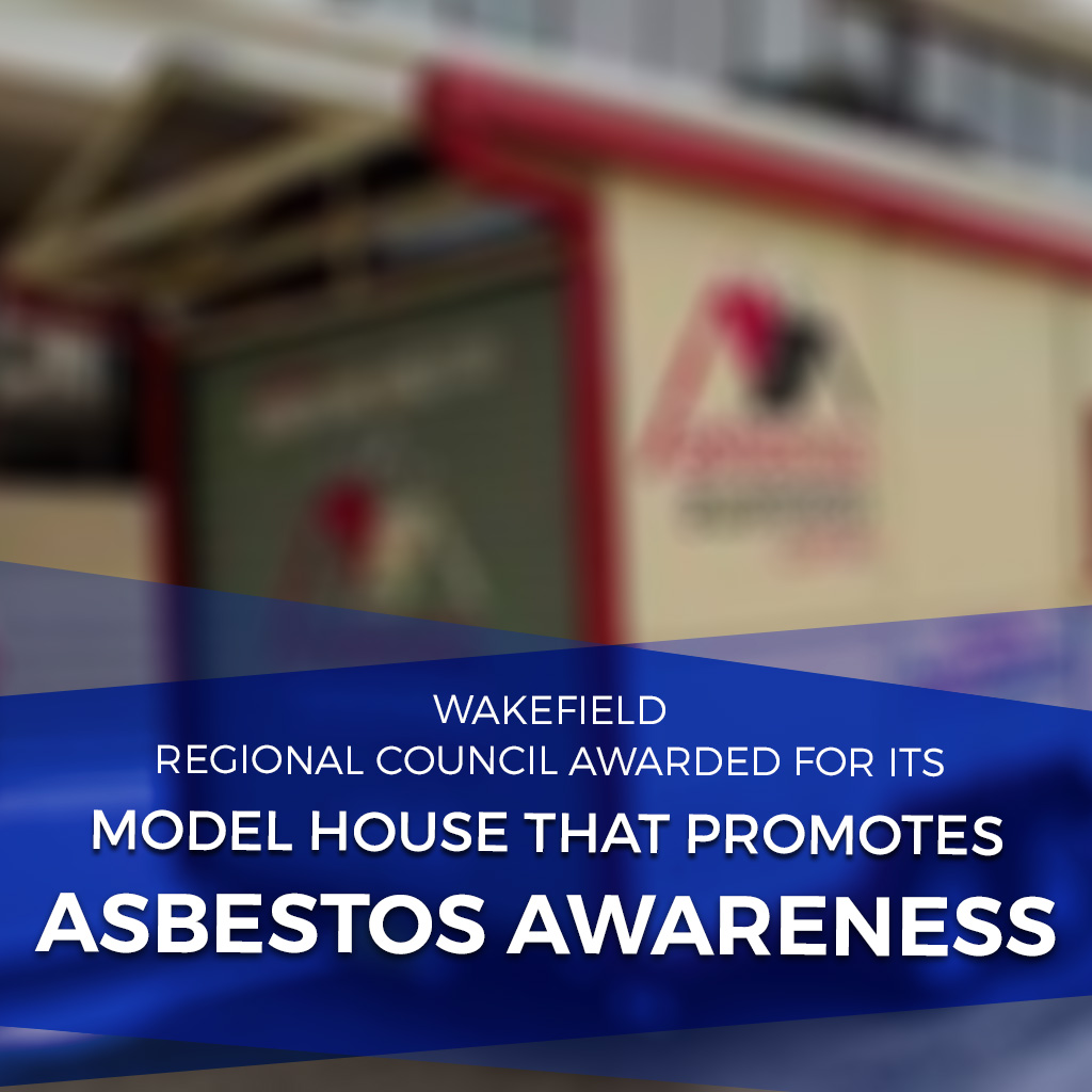 Model House that Promotes Asbestos Awareness