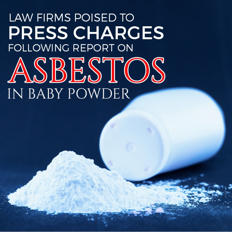 Law Firms Poised to Press Charges Following Report on Asbestos in Baby