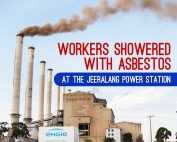 Workers Showered with Asbestos at the Jeeralang Power Station